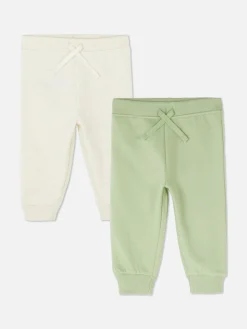 Best Jogginghosen Mit Kordelzug Und Bündchen, 2er-Pack Hosen Und Leggings