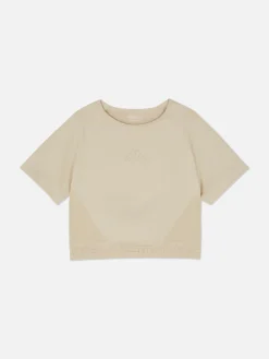 Hot „Kappa X “ Bauchfreies Kombi-Top Damen Fitnesskleidung Und Activewear