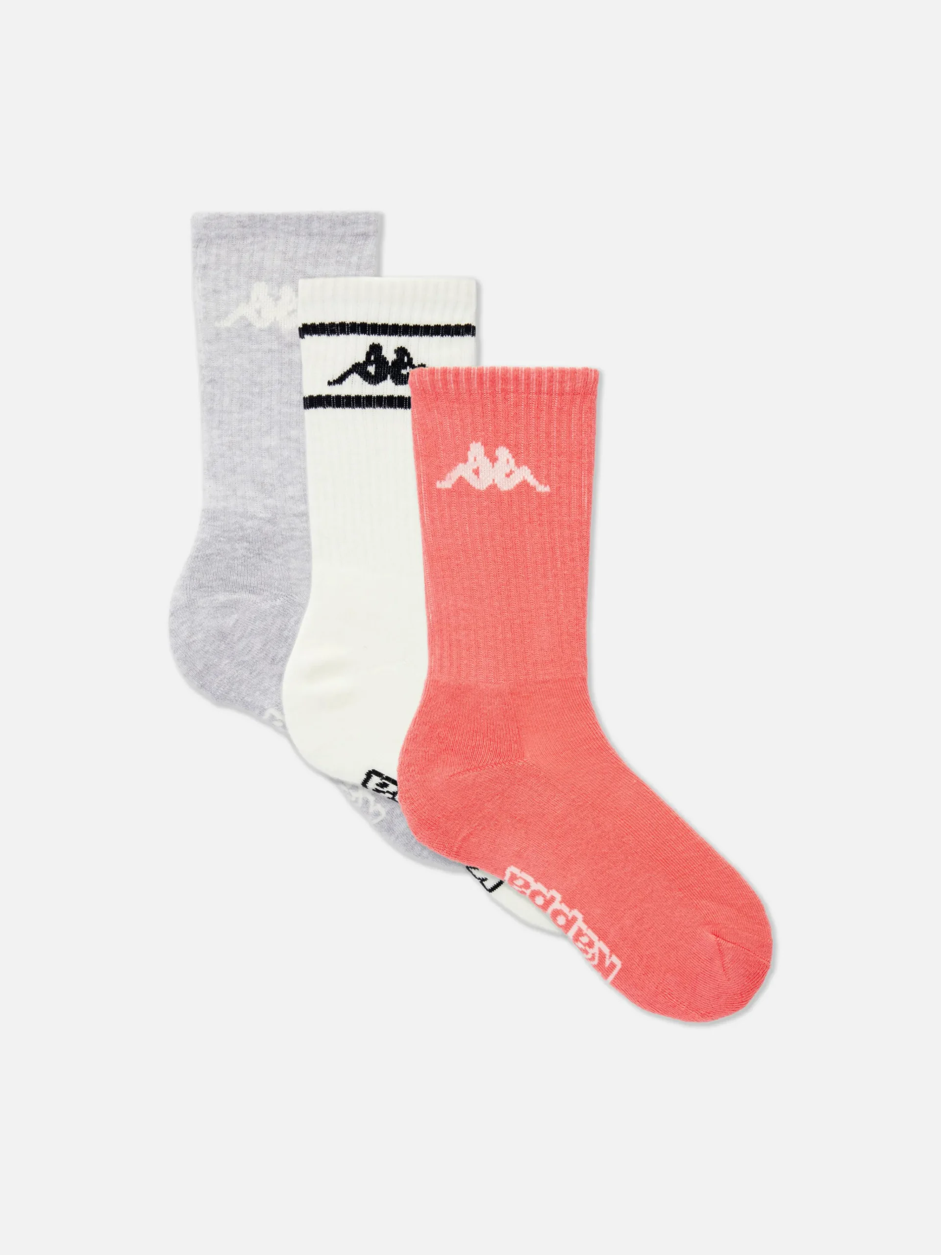 „Kappa X “ Crew-Socken, 3er-Pack Damen Socken