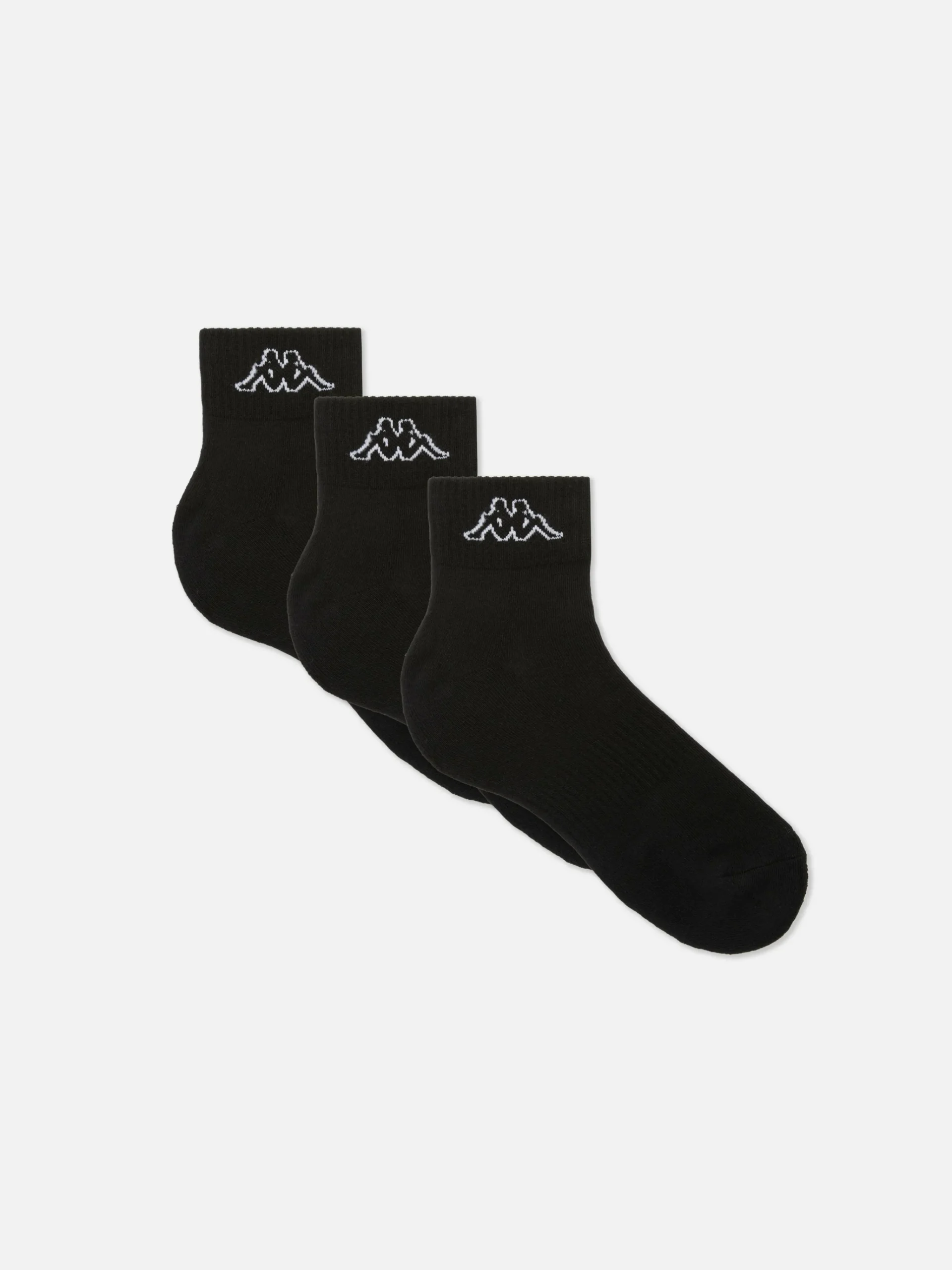 Sale „Kappa X “ Crew-Socken In Viertellänge, 3er-Pack Herren Socken|Sportbekleidung