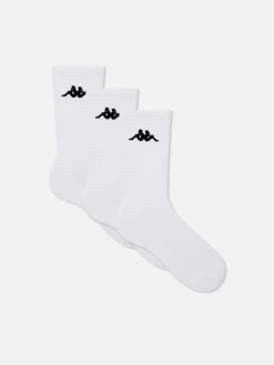 Hot „Kappa X “ Crew-Socken, 3er-Pack Damen Socken