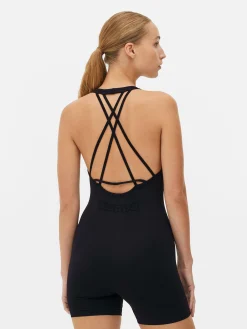 Outlet „Kappa X “ Nahtloser Einteiler Damen Fitnesskleidung Und Activewear