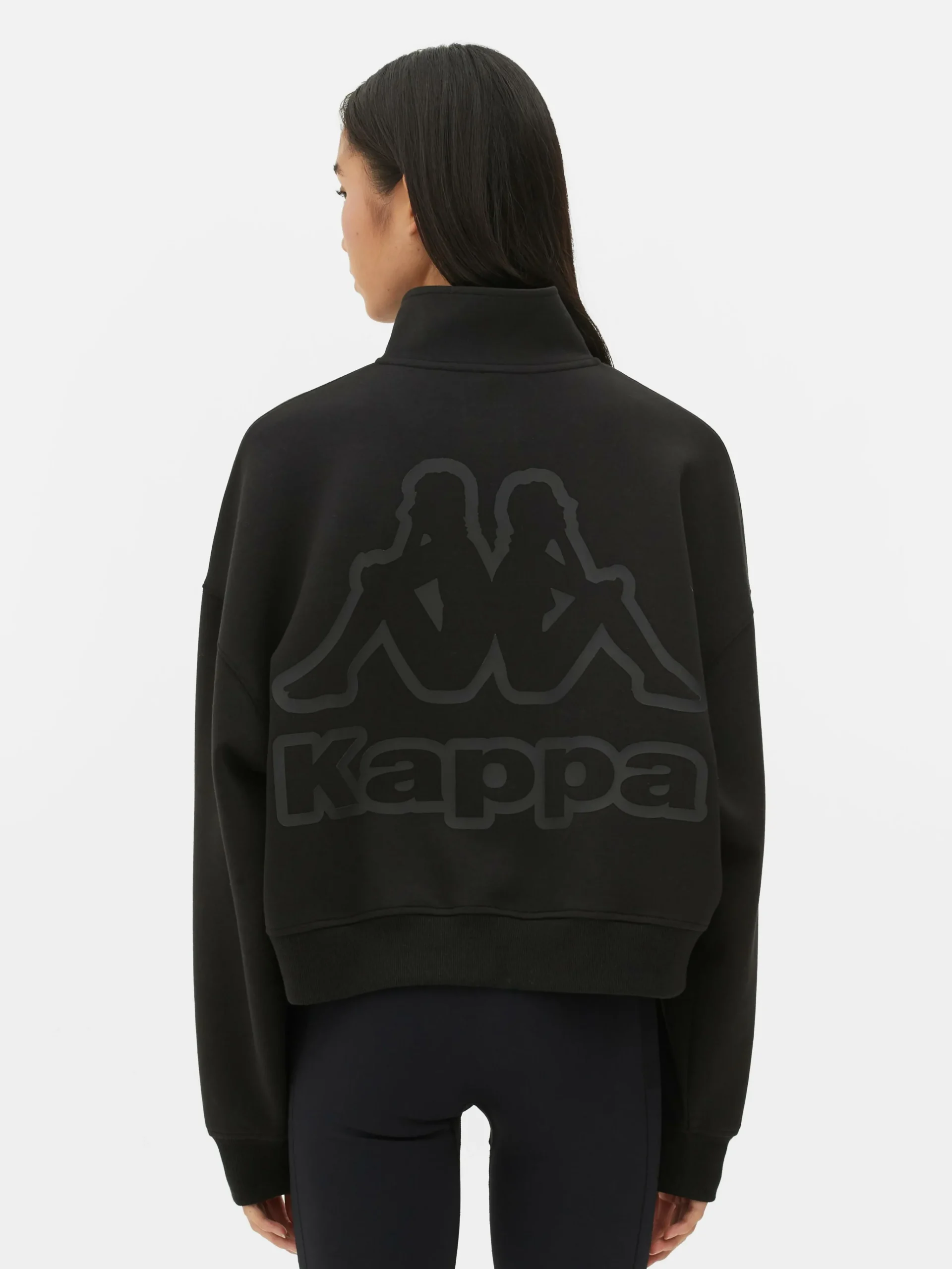 New „Kappa X “ Sweatshirt Mit Reißverschluss Damen Fitnesskleidung Und Activewear