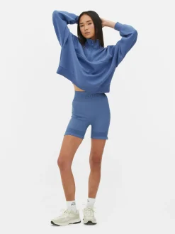 Best „Kappa X “ Sweatshirt Mit Reißverschluss Damen Fitnesskleidung Und Activewear