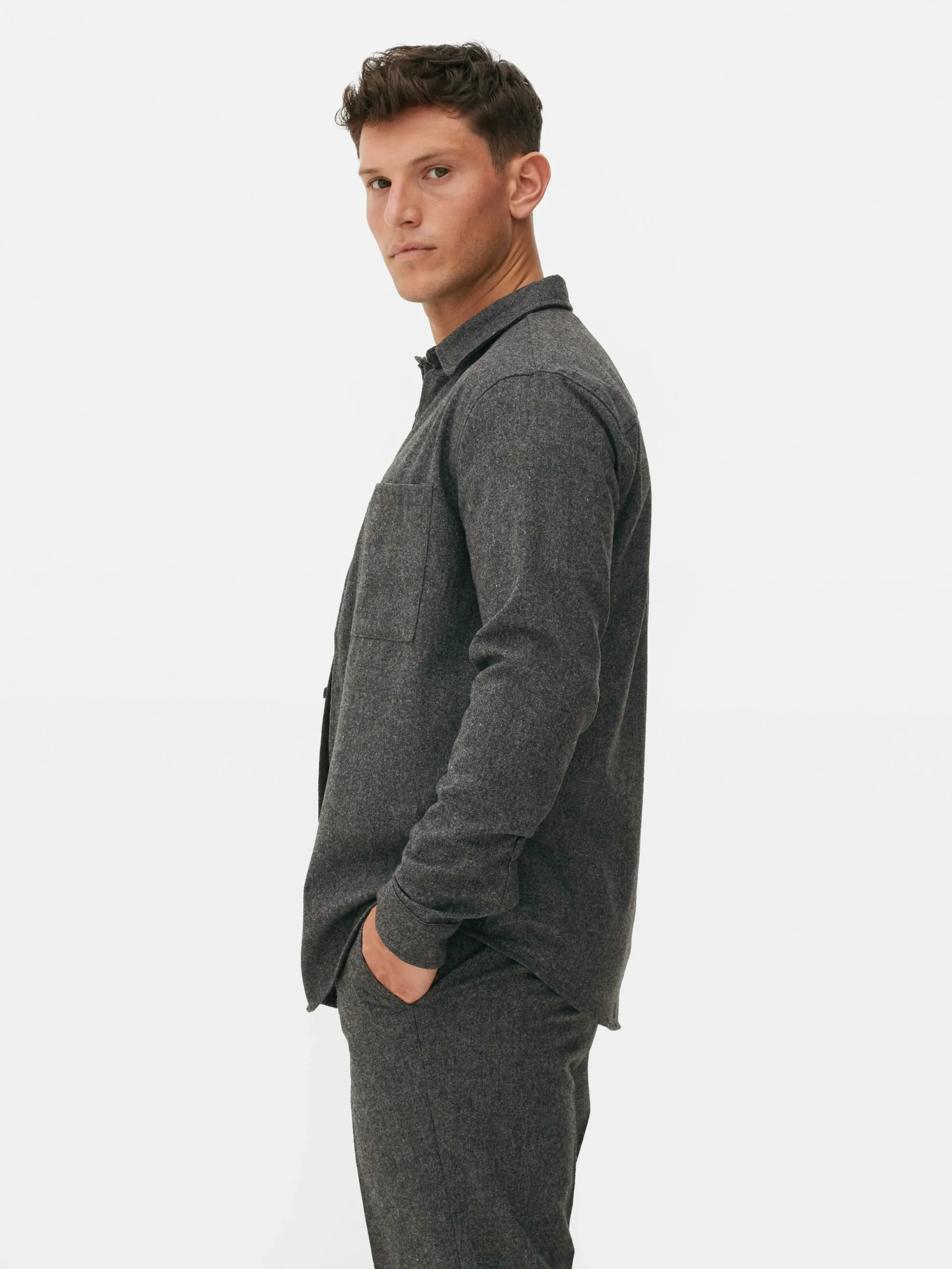 „Kem“ Hemdjacke Mit Aufgesetzter Tasche Herren Hemden