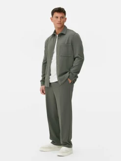 Clearance „Kem“ Jersey-Hemdjacke Herren Hemden