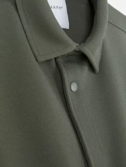 Clearance „Kem“ Jersey-Hemdjacke Herren Hemden