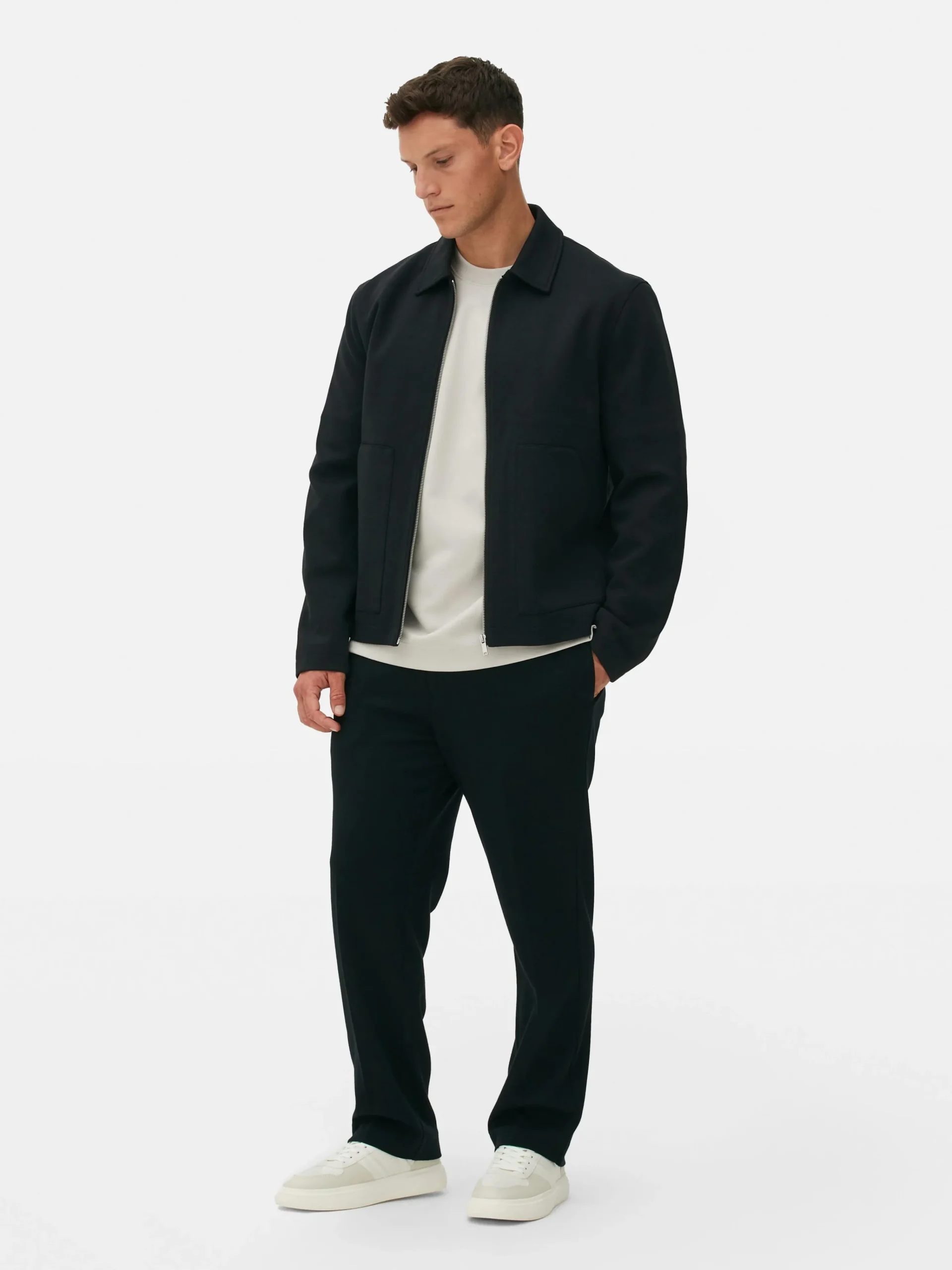 New „Kem“ Jerseyjacke Mit Reißverschluss Herren Jacken Und Mäntel