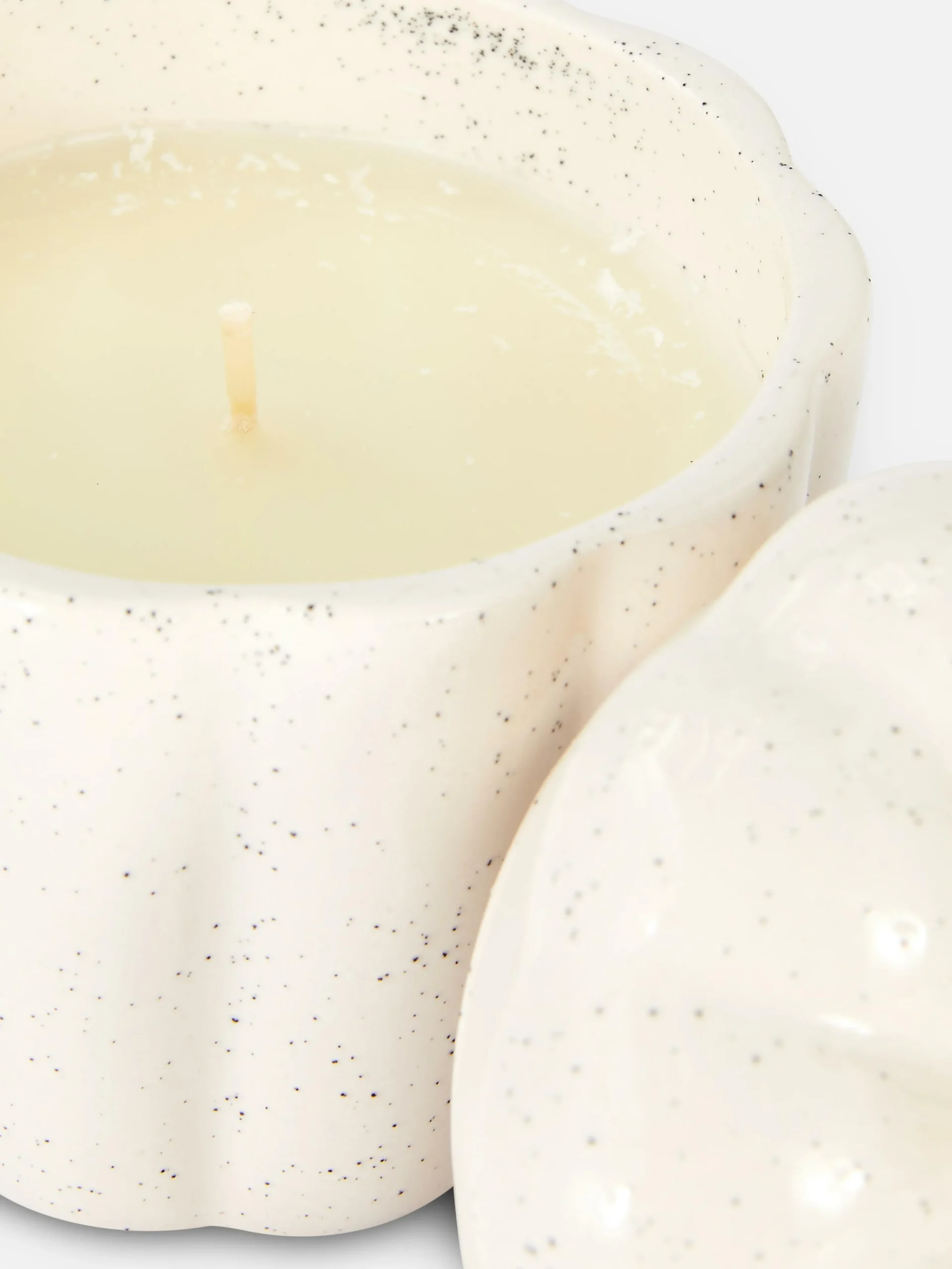 New Kerze Im Gesprenkelten Kürbisgefäß Halloween-Deko Und Süßigkeiten|Halloween Alle