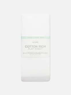 Outlet King-Size-Bettlaken Mit Hohem Baumwollanteil Bettlaken Und Kopfkissenbezüge