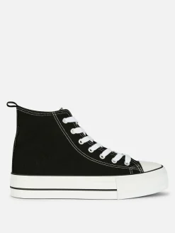 Klassische Canvas-Sneakers Damen Sneakers