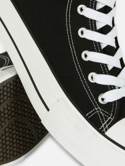 Klassische Canvas-Sneakers Damen Sneakers