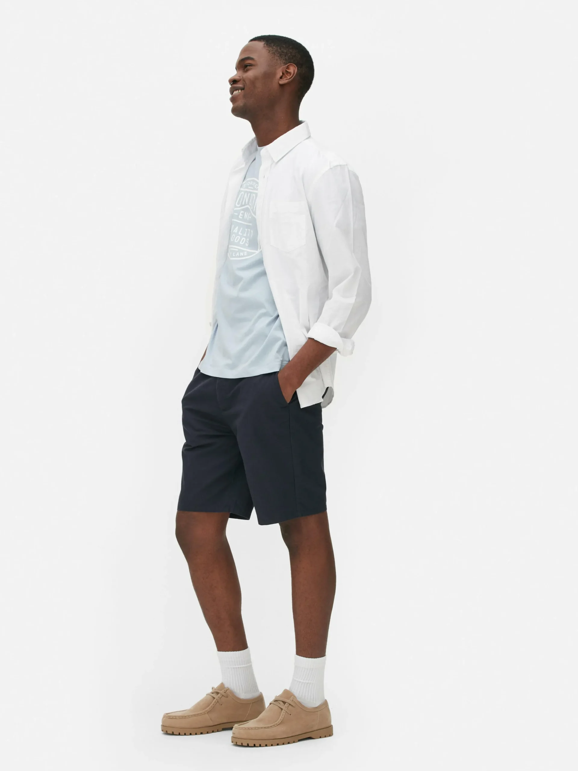 Clearance Klassische Chino-Shorts Herren Shorts