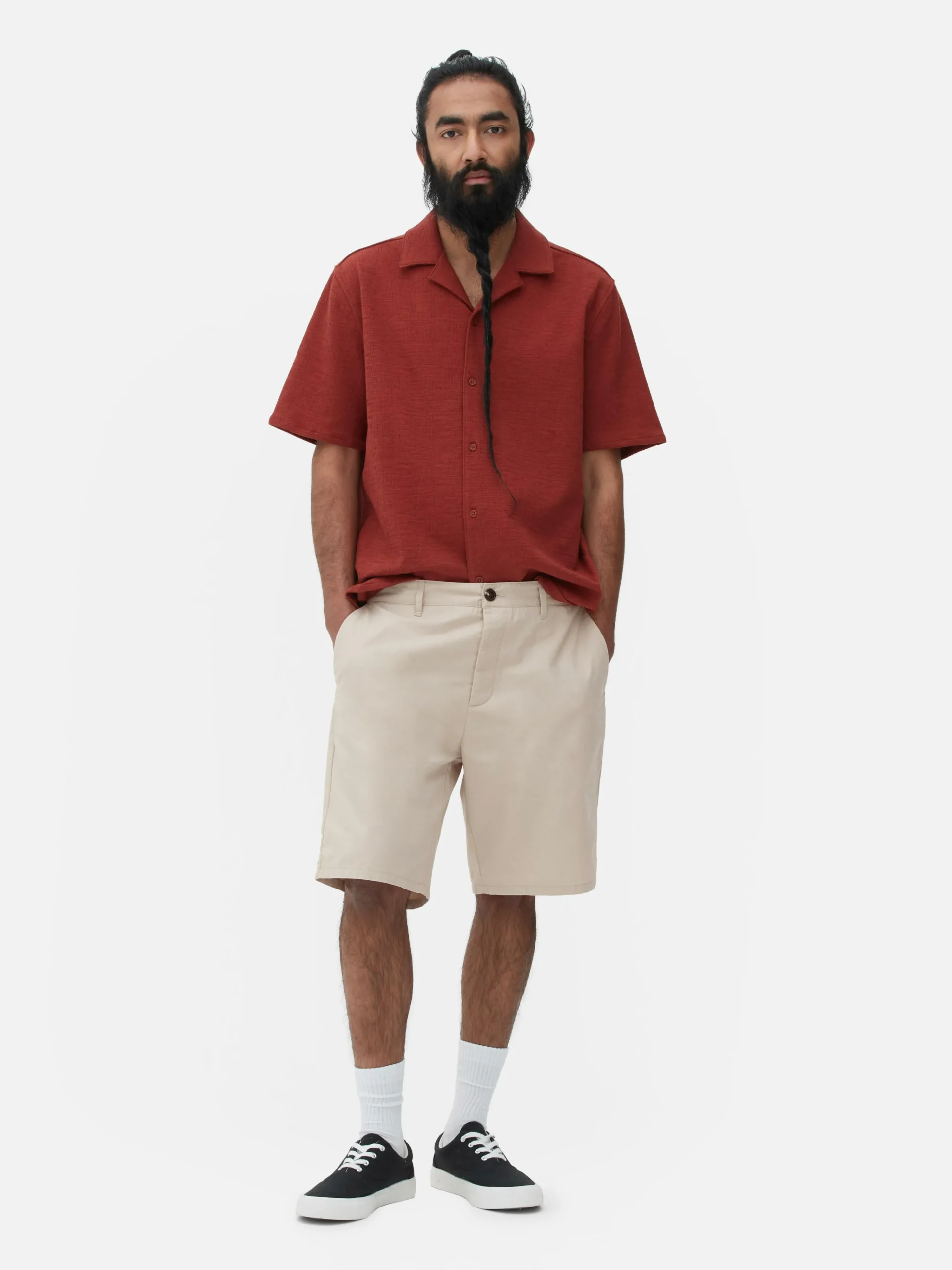 Sale Klassische Chino-Shorts Herren Shorts