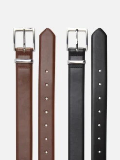 Hot Klassische Gürtel, 2er-Pack Herren Gürtel