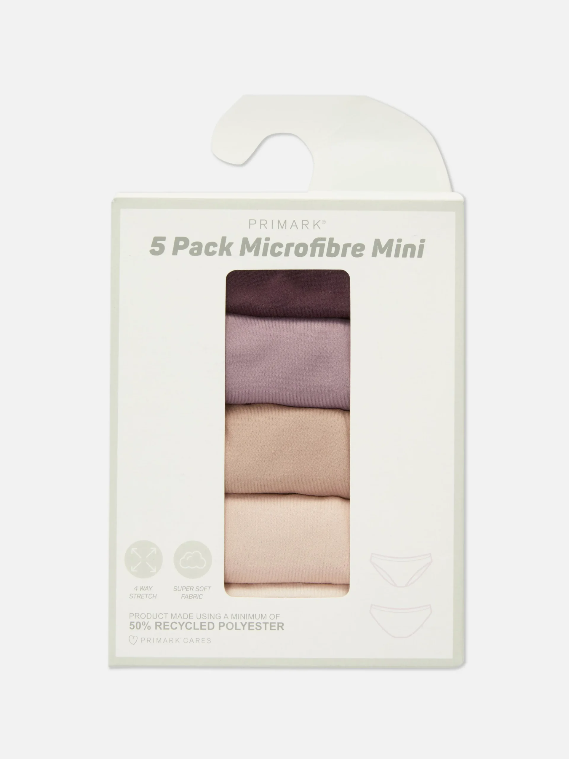 Hot Klassische Minislips, 5er-Pack Damen Slips