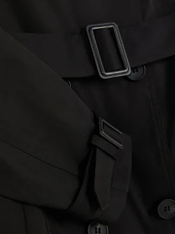 Online Klassischer Doppelreihiger Mac-Mantel Damen Jacken Und Mäntel