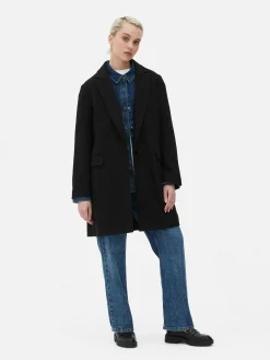 Online Klassischer Einreihiger Mantel Damen Jacken Und Mäntel