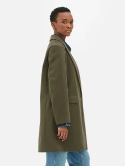 Online Klassischer Einreihiger Mantel Damen Jacken Und Mäntel