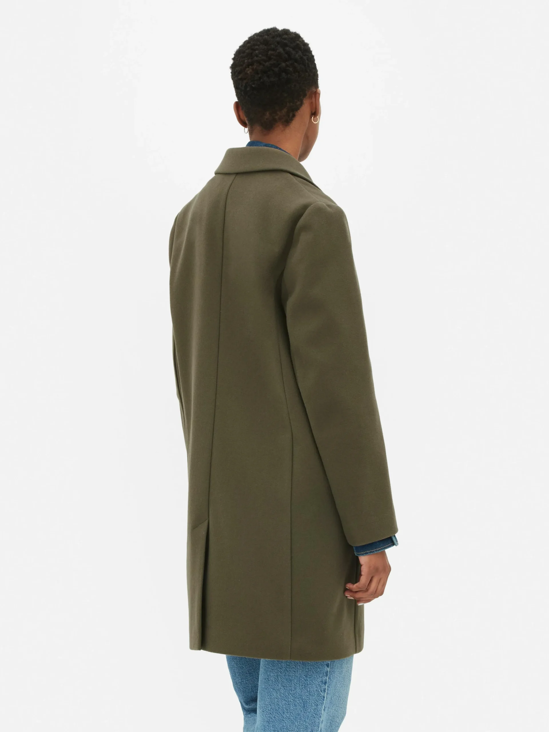 Online Klassischer Einreihiger Mantel Damen Jacken Und Mäntel