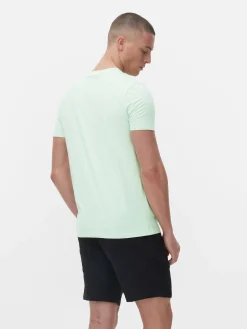 Clearance Klassisches Stretch-T-Shirt Herren Tops Und T-Shirts