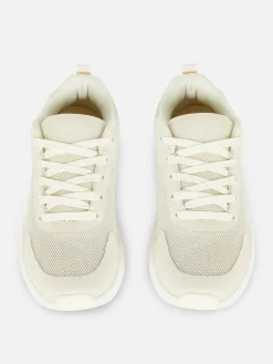 Best Klobige Low-Top-Sneaker Mit Einsätzen Damen Sneakers