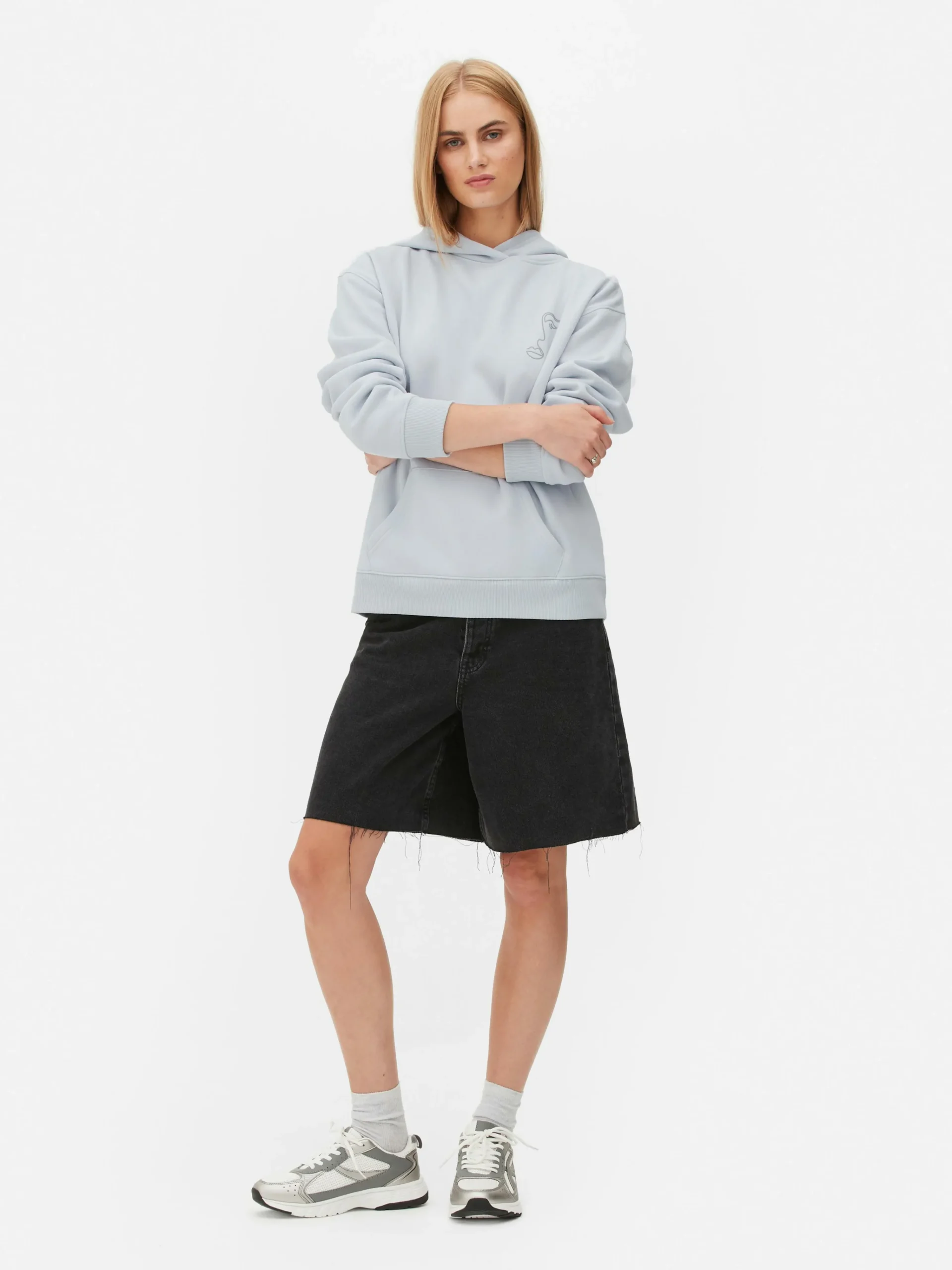 New Kombi-Hoodie Mit Grafik Damen Hoodies Und Sweatshirts