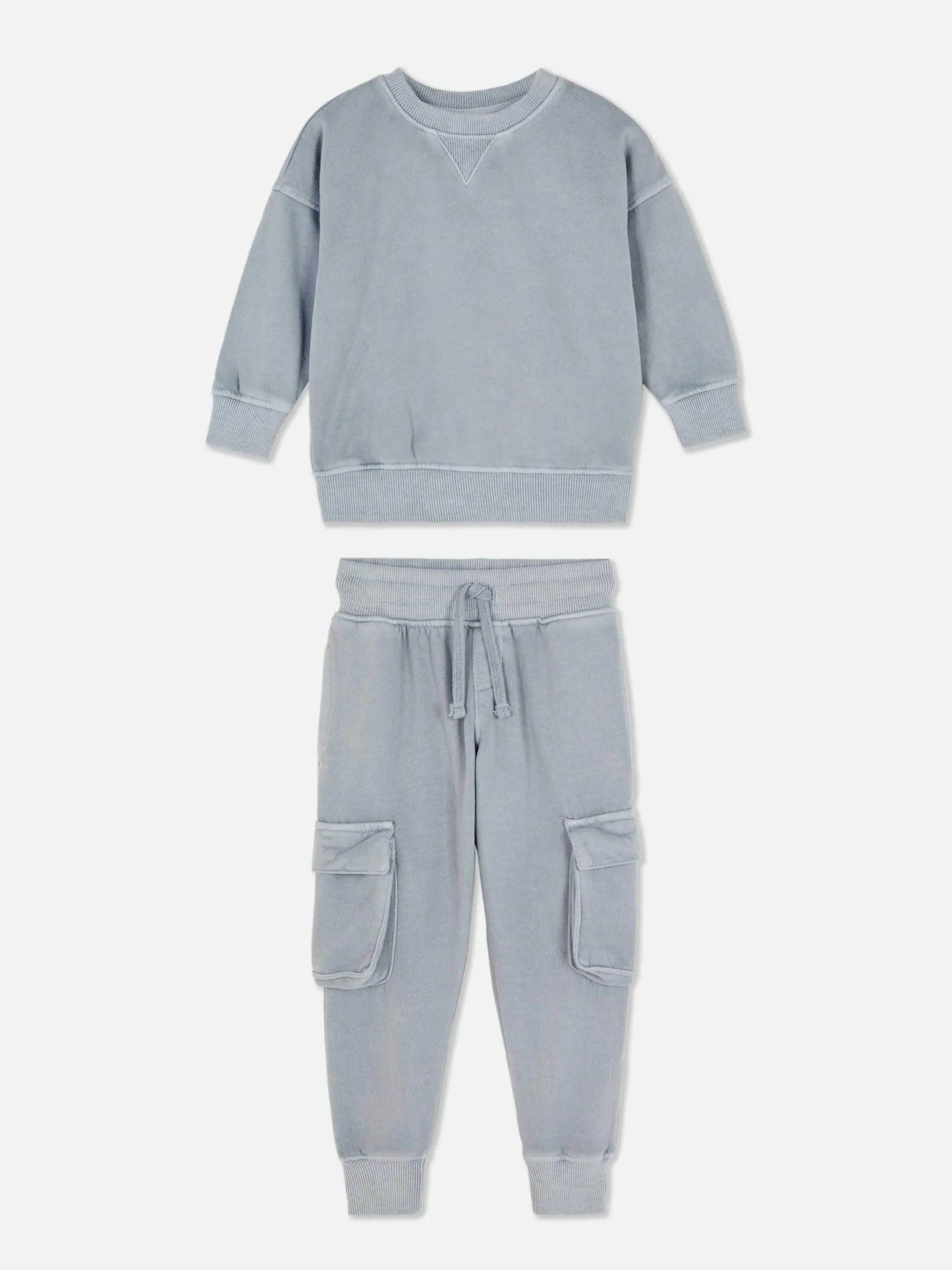 Hot Kombiset Aus Sweatshirt Und Cargo-Jogginghose Kinder Sets Und Outfits