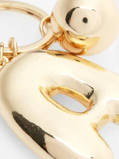 Clearance Kugel-Schlüsselanhänger Mit Initiale Damen Schmuck
