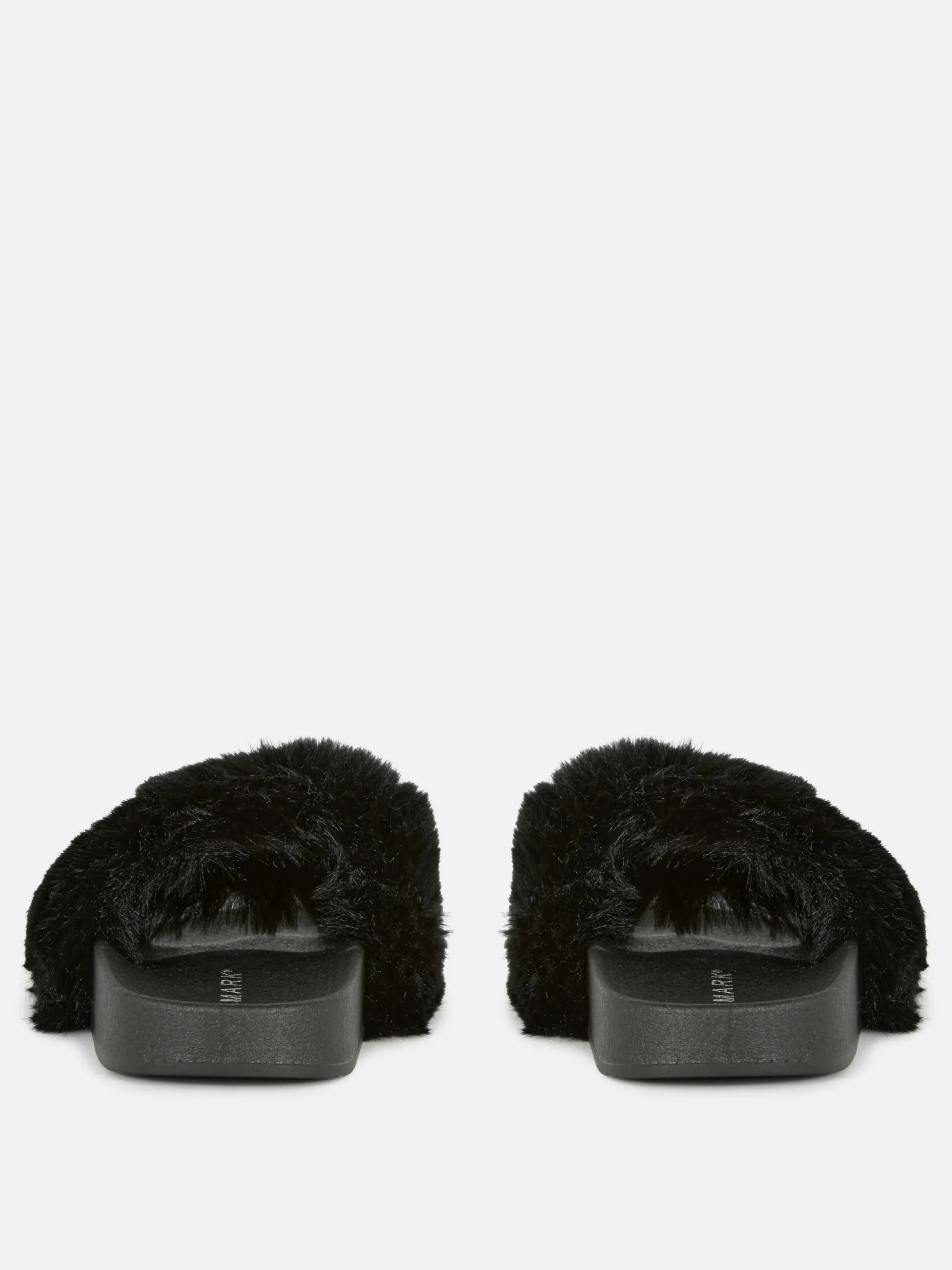 Kunstfell-Badesandalen Damen Flipflops Und Badesandalen