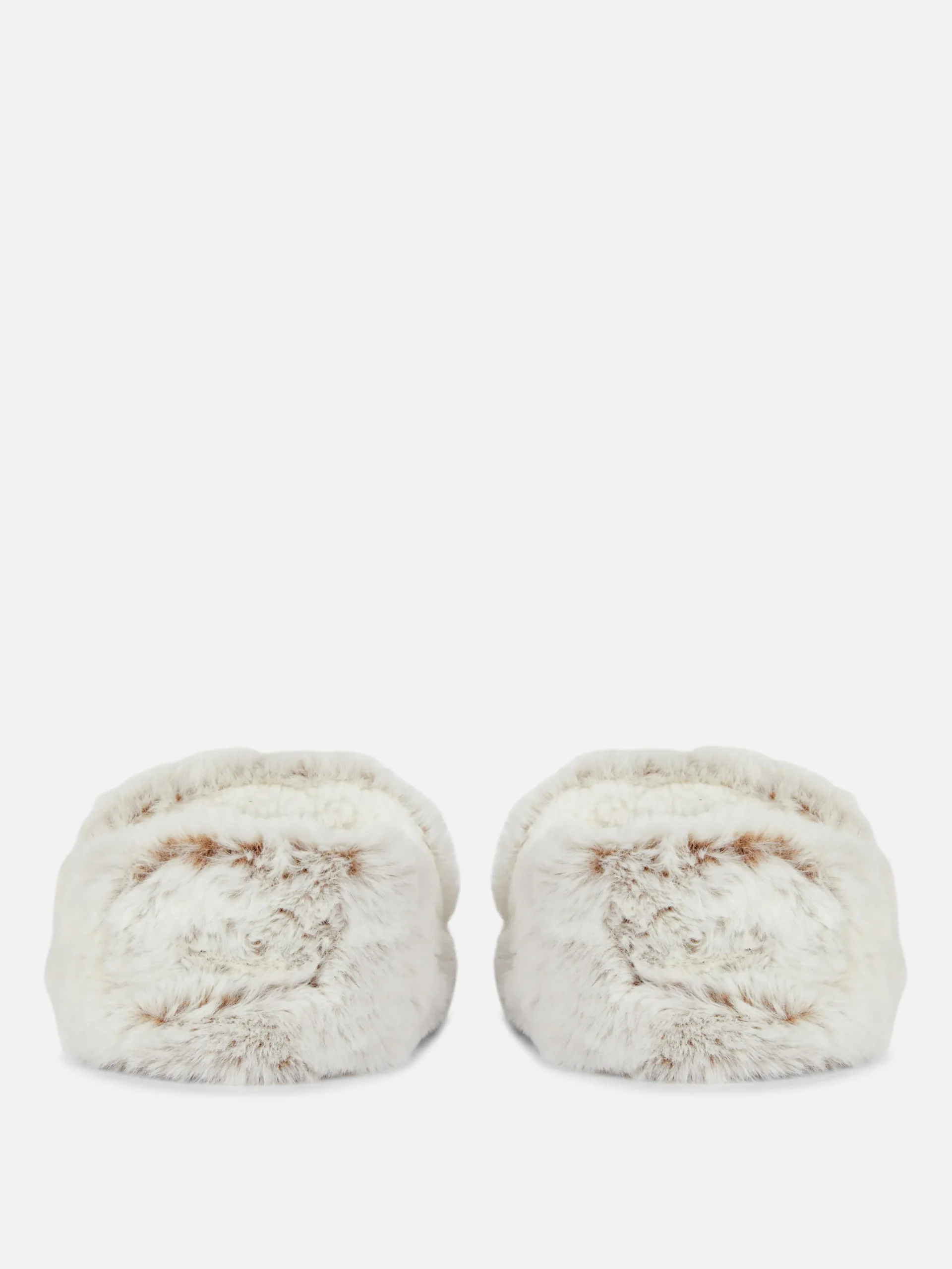 Clearance Kunstfell-Hausschuhe Mit Fleecefutter Damen Hausschuhe