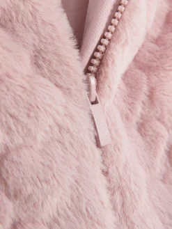 New Kunstfellweste Mit Herzstruktur Jacken Und Mäntel