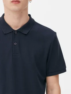 Sale Kurzarm-Poloshirt Aus Piqué Herren Tops Und T-Shirts