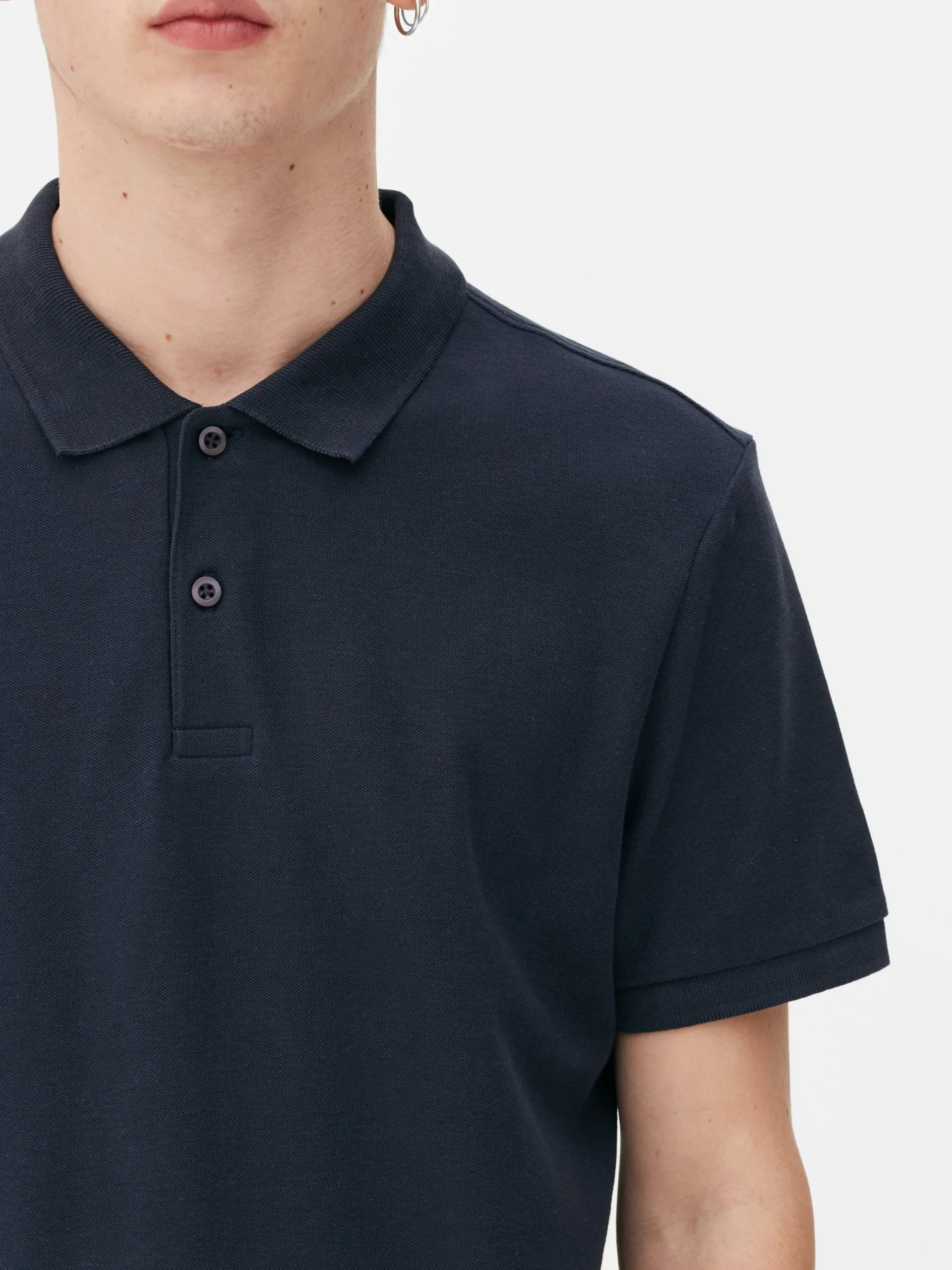 Sale Kurzarm-Poloshirt Aus Piqué Herren Tops Und T-Shirts