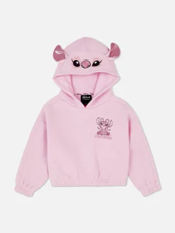 Discount Kurzer „Disney Engel“ Hoodie Kinder Hoodies Und Sweatshirts