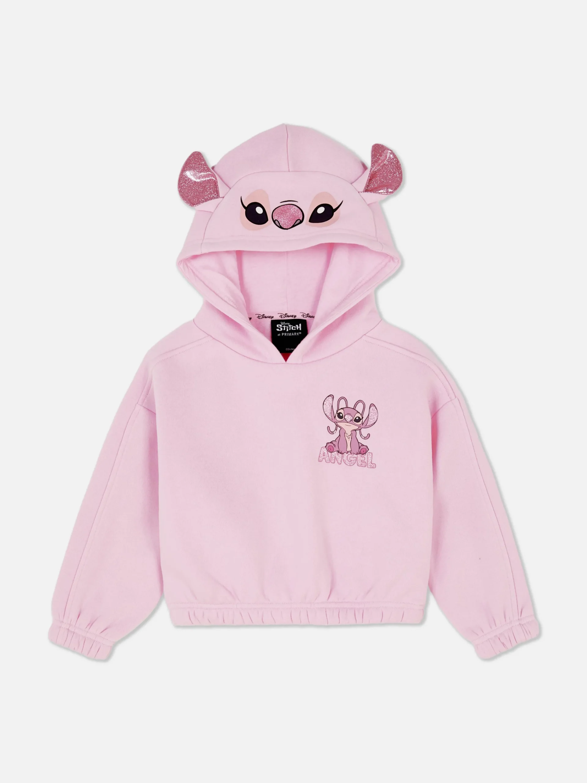 Discount Kurzer „Disney Engel“ Hoodie Kinder Hoodies Und Sweatshirts