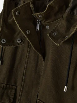 Discount Kurzer Parka Damen Jacken Und Mäntel