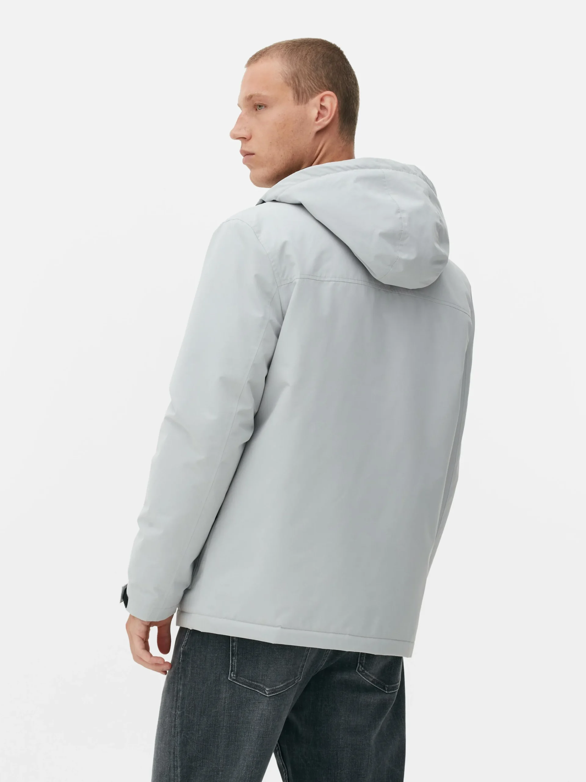 Clearance Kurzer Steppmantel Herren Jacken Und Mäntel