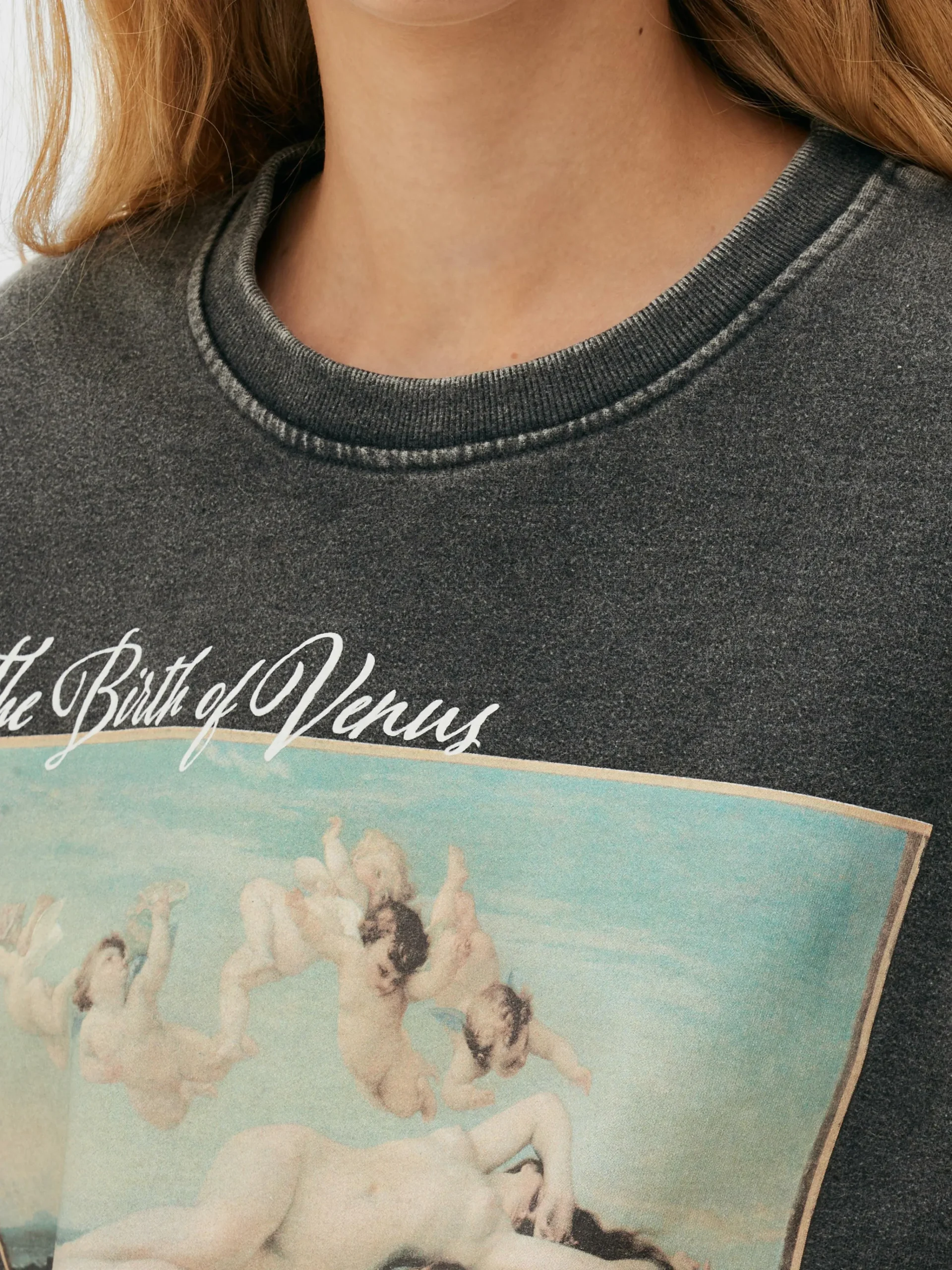 Kurzes „Alexandre Cabanel“ Sweatshirt Damen Hoodies Und Sweatshirts