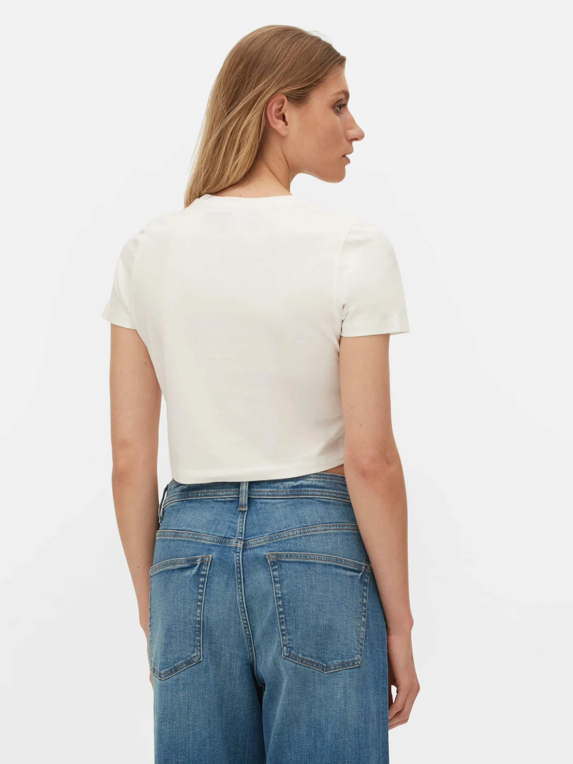 Clearance Kurzes „Claude Monet“ T-Shirt Mit Grafik Damen Tops Und T-Shirts