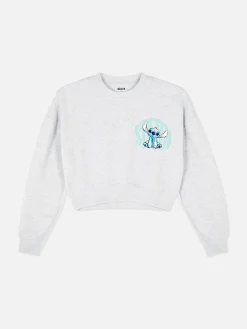 Sale Kurzes „Disneys Stitch“ Sweatshirt Damen Hoodies Und Sweatshirts