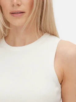 Discount Kurzes, Geripptes Trägertop Damen Tops Und T-Shirts