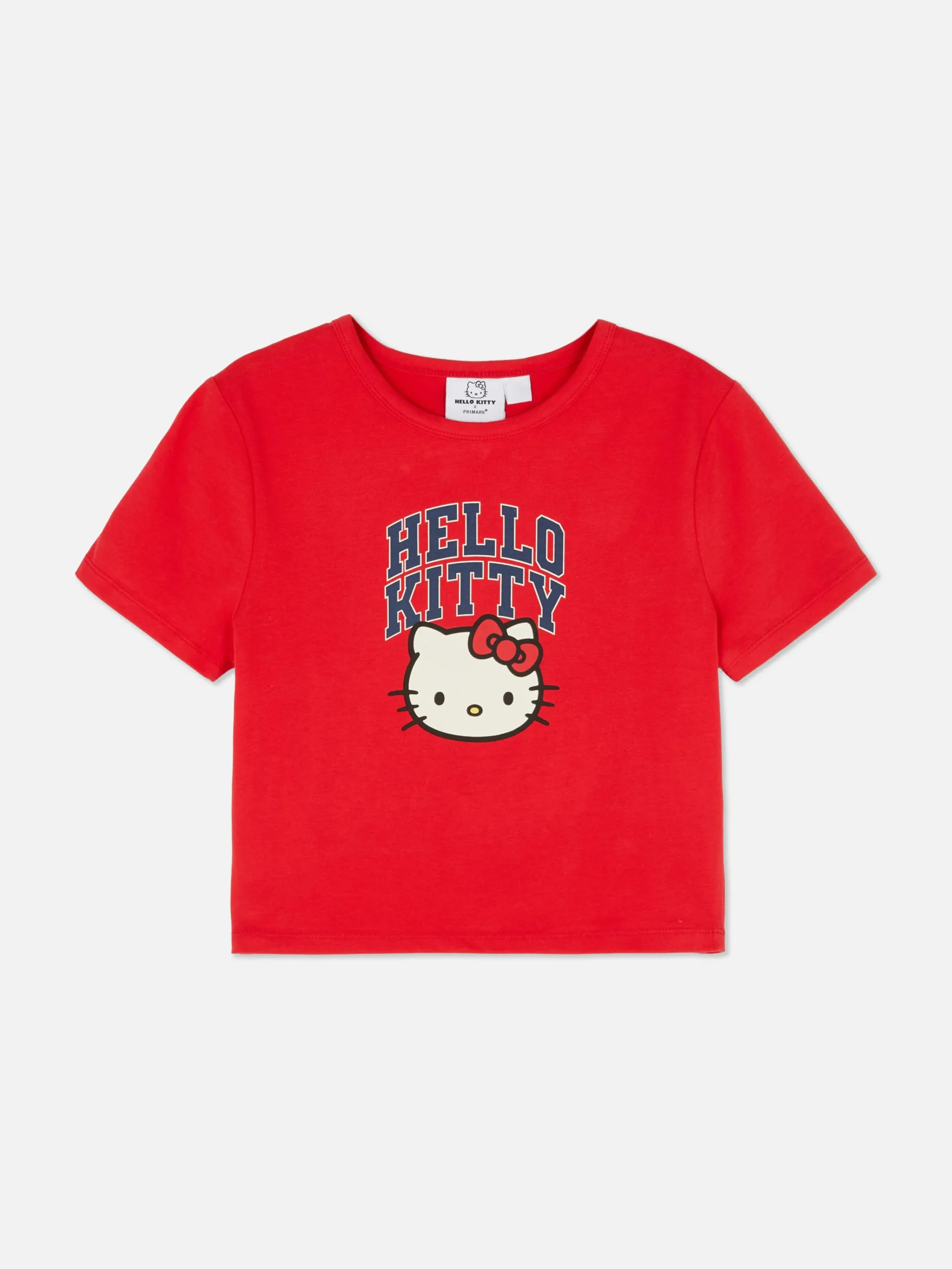 Outlet Kurzes „Hello Kitty“ T-Shirt Damen Tops Und T-Shirts