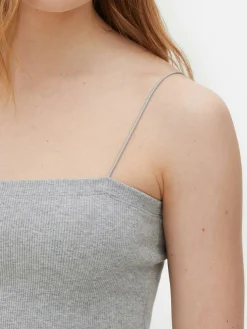 Discount Kurzes Jersey-Trägertop Zum Kombinieren Damen Tops Und T-Shirts