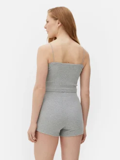 Discount Kurzes Jersey-Trägertop Zum Kombinieren Damen Tops Und T-Shirts