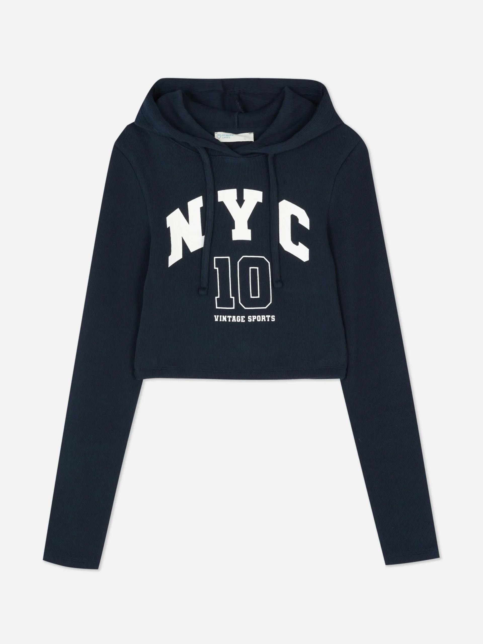 Sale Kurzes Top Mit Kapuze Und Grafik Damen Tops Und T-Shirts