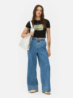 Discount Kurzes T-Shirt Von Gustav Klimt Damen Tops Und T-Shirts