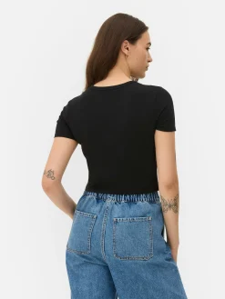 Discount Kurzes T-Shirt Von Gustav Klimt Damen Tops Und T-Shirts