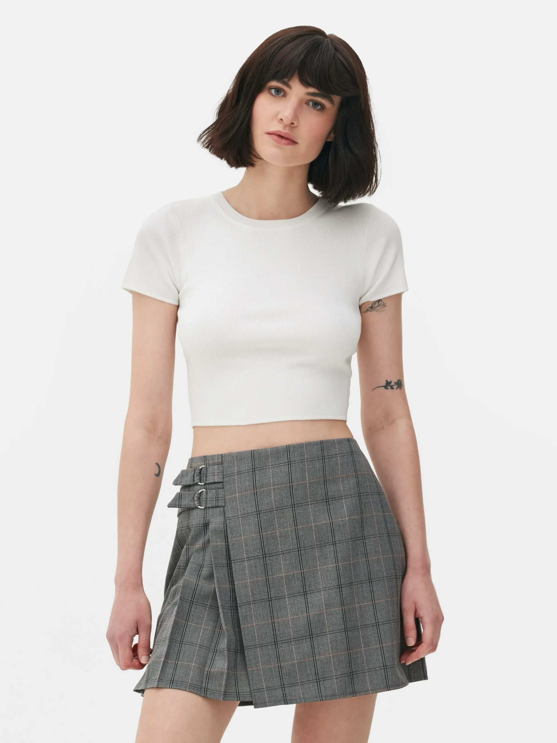 Outlet Kurzärmeliger, Bauchfreier Pullover Damen Pullover Und Cardigans