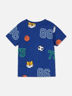 Clearance Kurzärmeliges Grafik-T-Shirt Kinder Tops Und T-Shirts